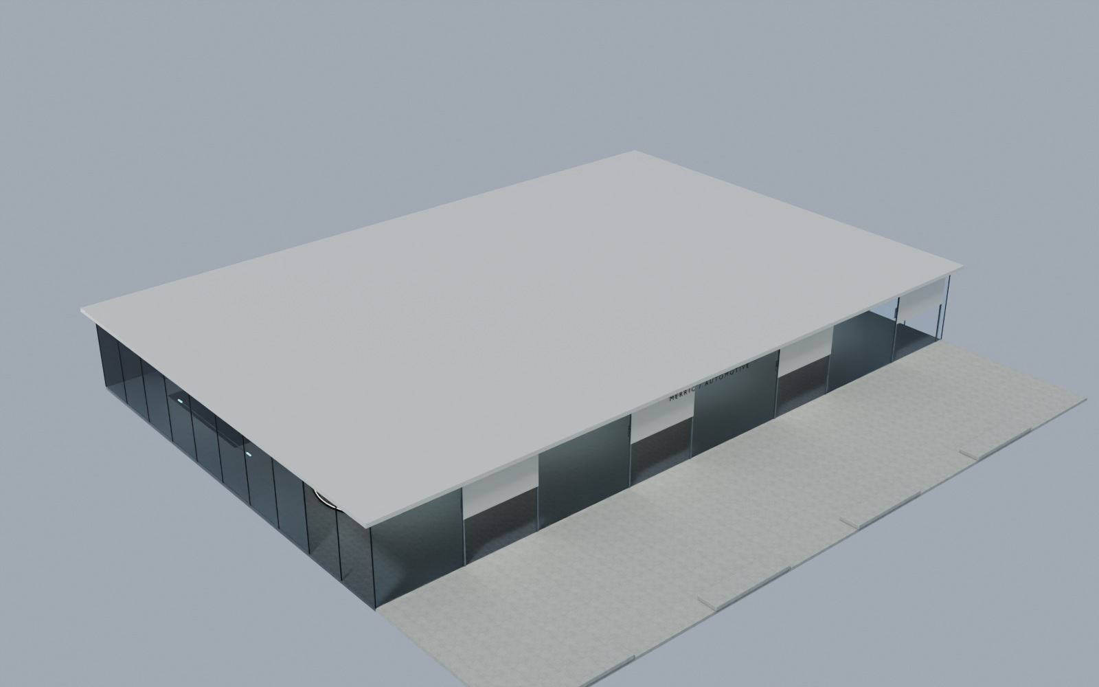 AI Tech Center Garage & Showroom project preview