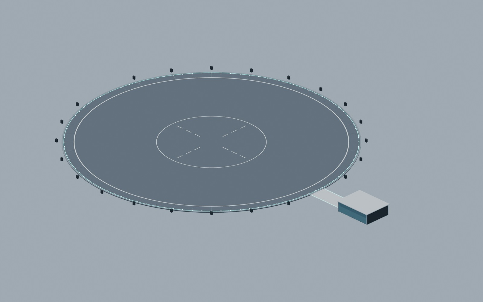 Circular Landing Pad project preview