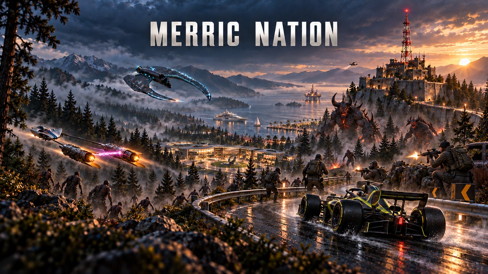 Merric Nation custom loading-screen artwork